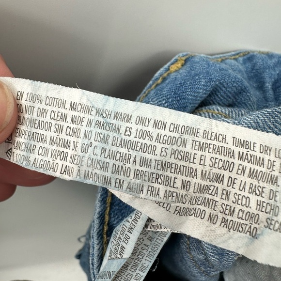 FOREVER 21 Smiley face high waisted straight leg woman's jean.  26 - Picture 13 of 14